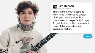 Polyphia's Tim Henson Answers Guitar Questions From Twitter