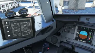 [MSFS] DEPARTURE NICE  RUNWAY 04R A320