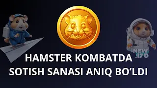 Hamster Kombatda sotish sanasi aniq bo’ldi!