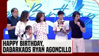 Birthday celebration ni Dabarkads Ryan Agoncillo sa ‘Eat Bulaga’