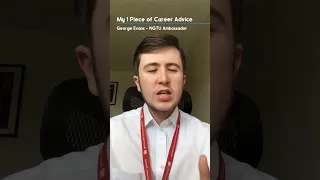 George's one piece of career advice #apprenticeships #careers #careerchoices #careeradvice #shorts