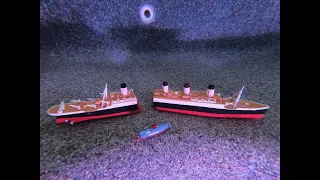 Larry Life Titanic Submersible with Drone and Mini Sub