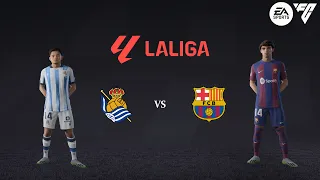 FC 24 - Real Sociedad vs Barcelona - Laliga 23/24 | PC [2K60]