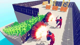 Zombie 200 Units vs God Units - Totally Accurate Battle Simulator TABS