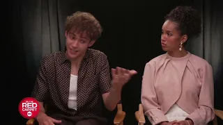 Interview with Joshua Bassett and Sofia Wylie about "High School Musical: The Musical: The Series"