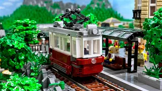 LEGO Tram Ride gets out of control... - Lego City Update