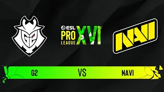 G2 vs. NaVi - Map 1 [Dust2] - ESL Pro League Season 16 - Quarter-final