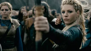 Vikings - Lagertha kills Aslaug (4x14) [Full HD]