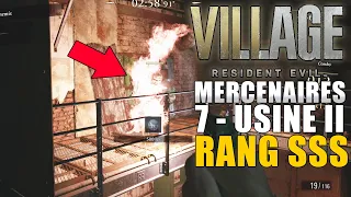 RESIDENT EVIL VILLAGE - MODE MERCENAIRES : 7 - USINE II  Comment avoir le Rang S (Soluce Rang SSS)