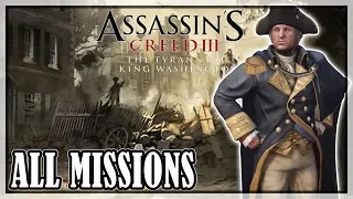 AC 3 Remastered: Tyranny of King Washington - All Missions | Full game 100% Sync