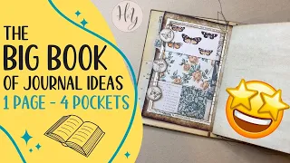 The BIG BOOK of Junk Journal Ideas | 1 Page 4 Pockets