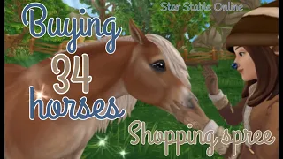 Buying 34 new horses - Shopping spree [Star Stable Online]