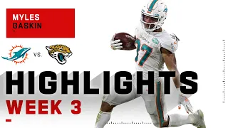 Myles Gaskin Highlights vs. Jaguars | NFL 2020