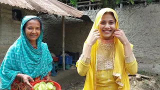 পরন্ত বিকালে তালের রস খেলাম।সাথে মিষ্টি মিষ্টি কামরাঙ্গা মাখা   | Green Vlog Oyafi