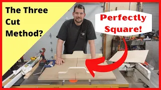 🔴 PERFECT CROSS CUT SLED- EASY- HERE'S HOW