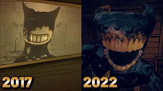 Evolution of the Ink Demon in BATIM - BATDR (2017-2022) 4K60