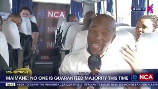 2024 Elections | 'No one is guaranteed majority this time' - Maimane