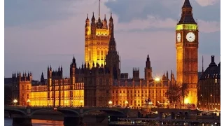 Big Ben. Вестминстерский дворец. (Парламент Британии)