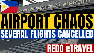 🔴TRAVEL UPDATE: FLIGHT DELAYED, CANCELLED AND RESCHEDULED DUE TO POWER OUTAGE AT NAIA TERMINAL 3