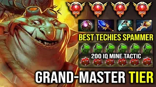 It's Your Nightmare If You Got this TECHIES as Your Enemy | EPIC Grandmaster Tier 200 IQ Mine DotA 2