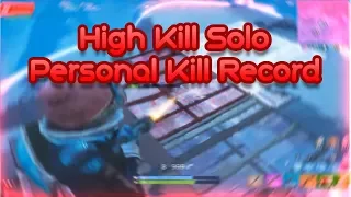 Personal Solo Kill Record (Fortnite Season 7 High Kill Solo)