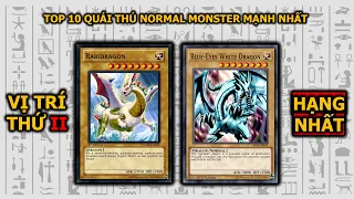 Top 10 Yugioh quái thú Normal Monster mạnh nhất - Top 4 quá đỉnh | M2DA