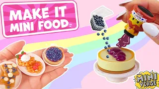 More MINIVERSE! Make It Mini Foods With OMG DOLLS At Starbucks Job Fun Story