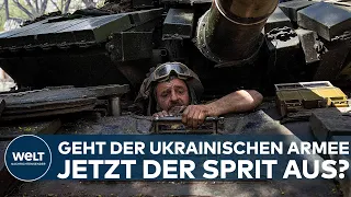 PUTINS KRIEG: Benzin ist knapp! Geht der ukrainischen Armee jetzt der Sprit aus?