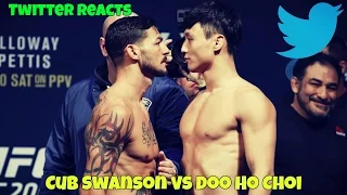 Cub Swanson vs Doo Ho Choi (Twitter reacts)