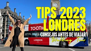 TIPS de LONDRES: Consejos ANTES de viajar (PARTE 1) | Tour desde Big Ben hasta Trafalgar Square