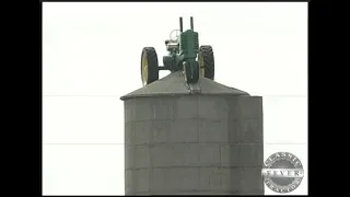 Find Out Why This John Deere Model G Is On Top Of A Grain Silo In Illinois