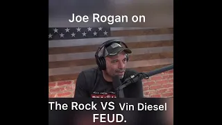 Joe Rogan's Take on the Rock vs. Vin Diesel Fight - Joe Rogan Show #Shorts