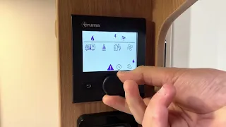 How To Use Truma Combi Heating Control Panel