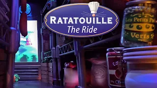 [4K]  Ratatouille Ride - Trackless Ride - On Ride - POV