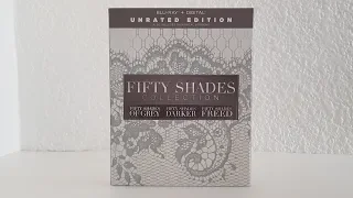Unboxing - Review Fifty Shades Collection Bluray