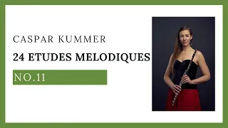 Caspar Kummer, 24 Etudes Mélodiques, Op. 110, No. 11