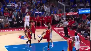 Dwight Howard Body Slams Blake Griffin   Rockets vs Clippers   Game 4   2015 NBA Playoffs