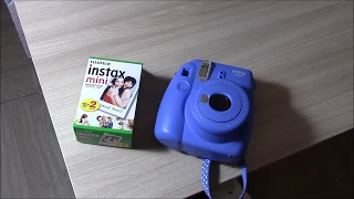 Как поменять картридж на FujiFilm instax mini 9