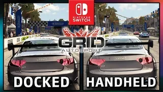 GRID Autosport | Docked VS Handheld | Frame Rate TEST on Switch