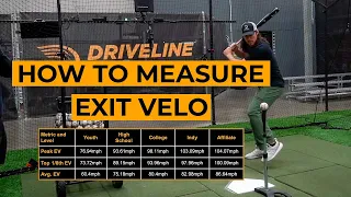 How to Measure Exit Velo with a Radar Gun | Driveline Baseball