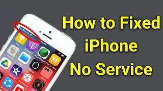 How to Fix iPhone NO SERVICE Problem? | Troubleshooting and Solution | Apple info