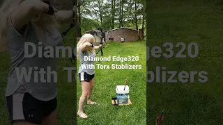 25 yard Shot Diamond EDGE 320 w/ Torx Stabilizers