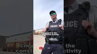 DUMB Tyrant Cop Gets OWNED And Retaliates With Unlawful Arrest! Suspicion Is A Crime ID Refusal