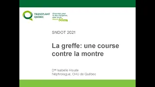 Comment réagissent les organes au stress du processus de don?