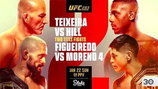 UFC 283 Livestream Glover Teixeira vs Jamal Hill Live Fight Watch Along