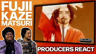 PRODUCERS REACT - Fujii Kaze Matsuri Reaction