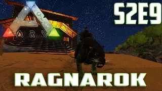 Let's Play ARK: Survival Evolved (Single Player Ragnarok) Ep.9-Taming A 140 Sabertooth & Issues