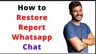 Block Contact Wapas kaise Laye | How to Restore Report Chat | Restore Report Whatsapp