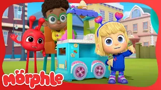 Morphle and Orphle's Ice Cream Truck Chase | Play-Doh | Cartoon for Kids #icecream #ad