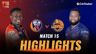 Match 15 - Delhi Bulls vs Deccan Gladiators Highlights | Abu Dhabi T10 League 2021